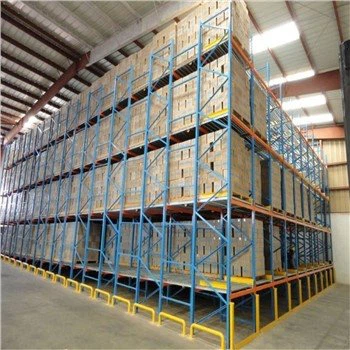 Lager heavy duty tyngdekraft palleflyt rack